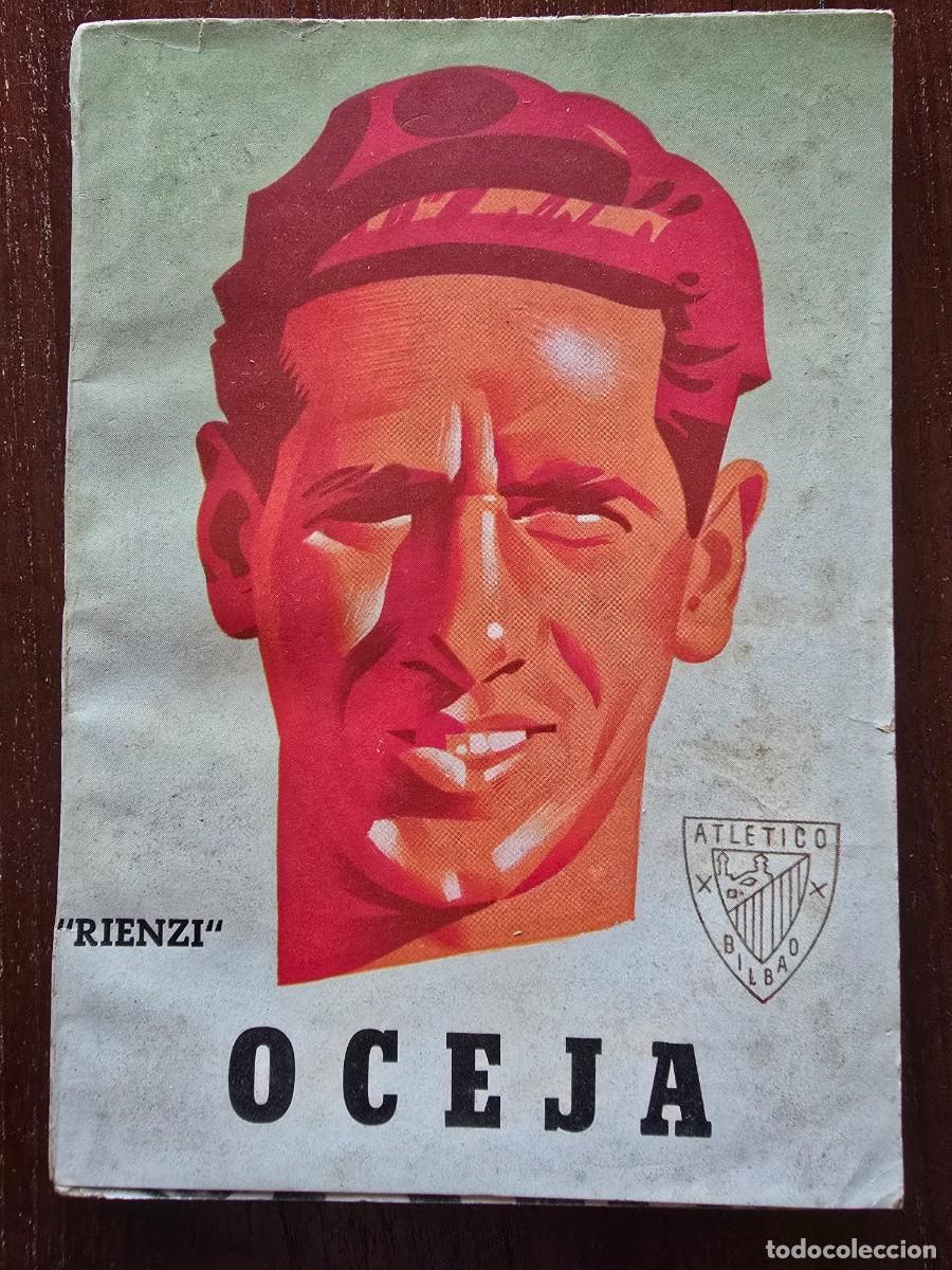 Coleccionismo deportivo: Vida y Deporte 6.Oceja.Atletico Bilbao.Futbol.Editorial Afrodisio Aguado