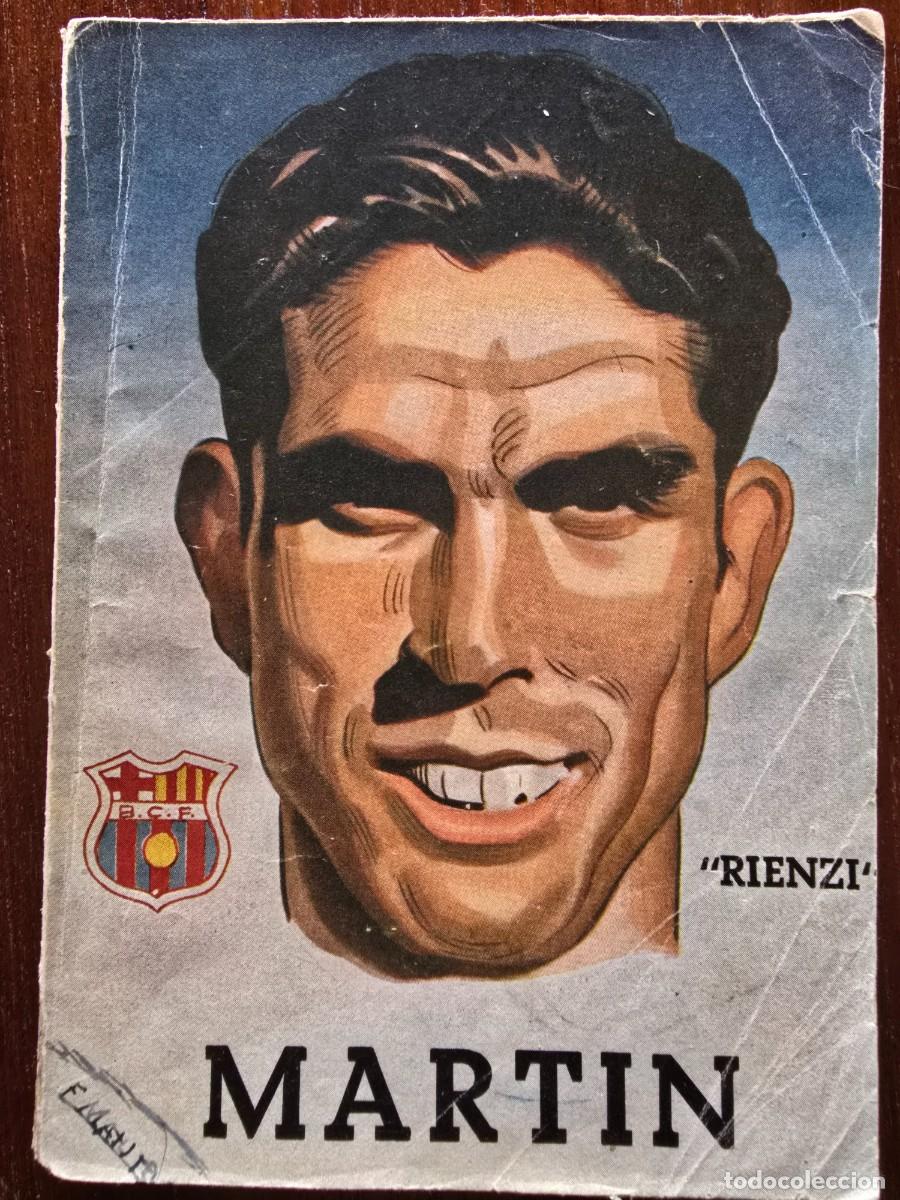 Coleccionismo deportivo: Vida y Deporte 8.Martin.F.C.Barcelona.Futbol.Editorial Afrodisio Aguado