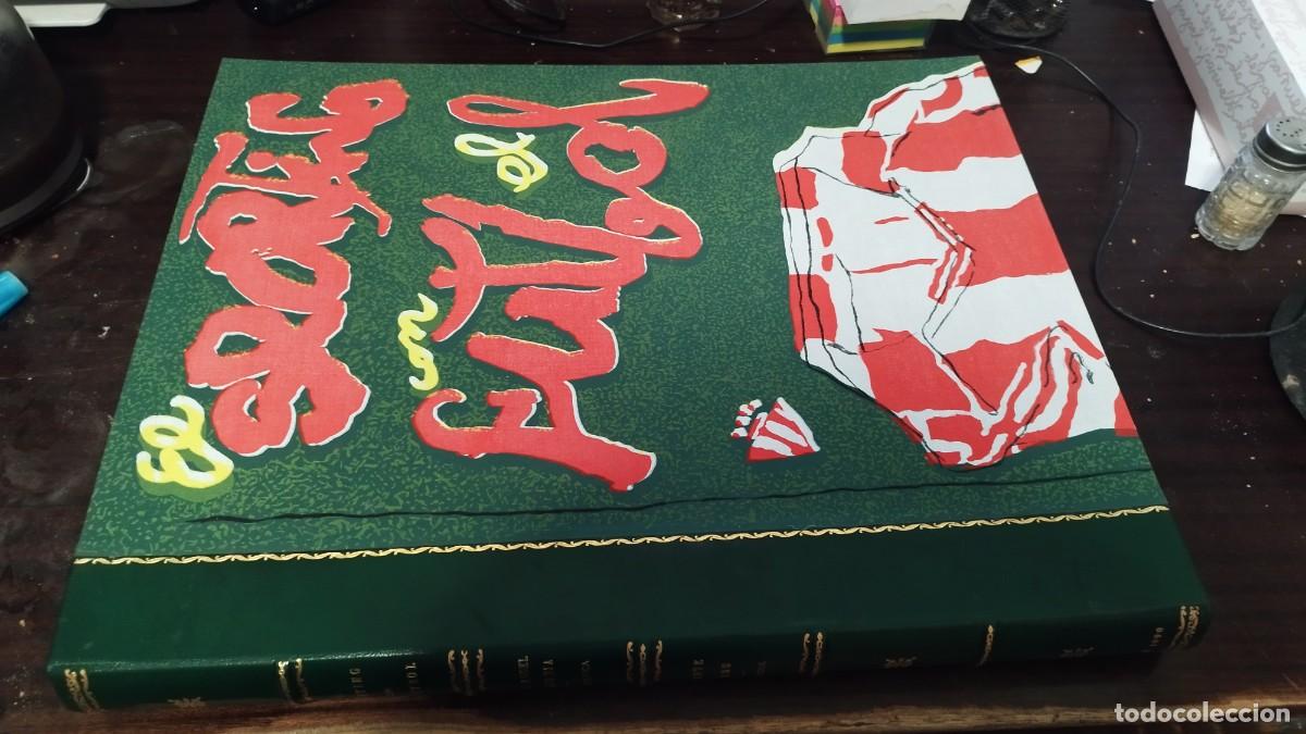 Coleccionismo deportivo: SPORTING CON EL FUTBOL- LIBRO 10 GRABADOS MIGUEL ANGEL LOMBARDIA, FIRMADOS NUMERADOS, VICENTE VERDU