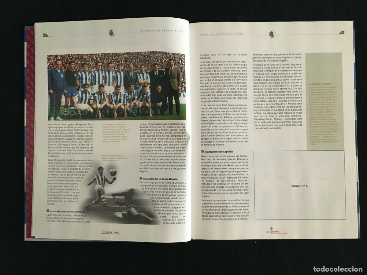 Coleccionismo deportivo: Historia en Blanco y Azul Real Sociedad - Foto 2