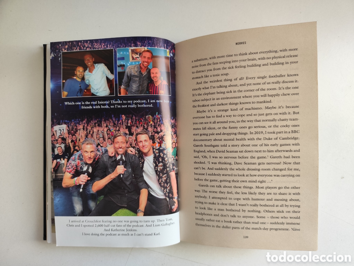 Coleccionismo deportivo: Libro. Peter Crouch I,Robot. (Ingl&eacute;s). Futbol. Liverpool - Foto 9