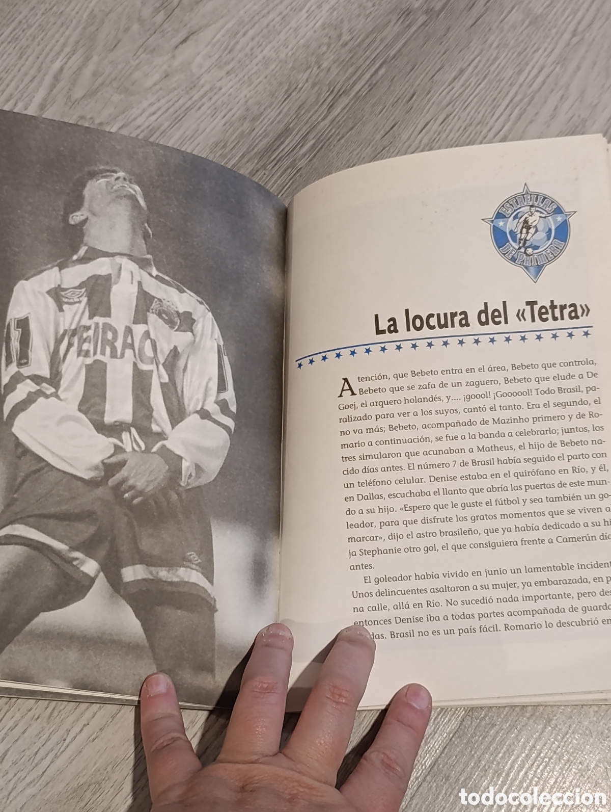 Coleccionismo deportivo: BEBETO &ndash; La samba del gol &ndash; 1&ordf; edici&oacute;n 1995 - Foto 3