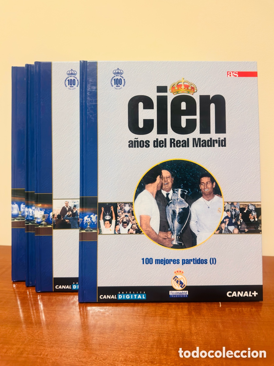 Coleccionismo deportivo: Colecci&oacute;n Cien A&ntilde;os Real Madrid (16 tomos)
