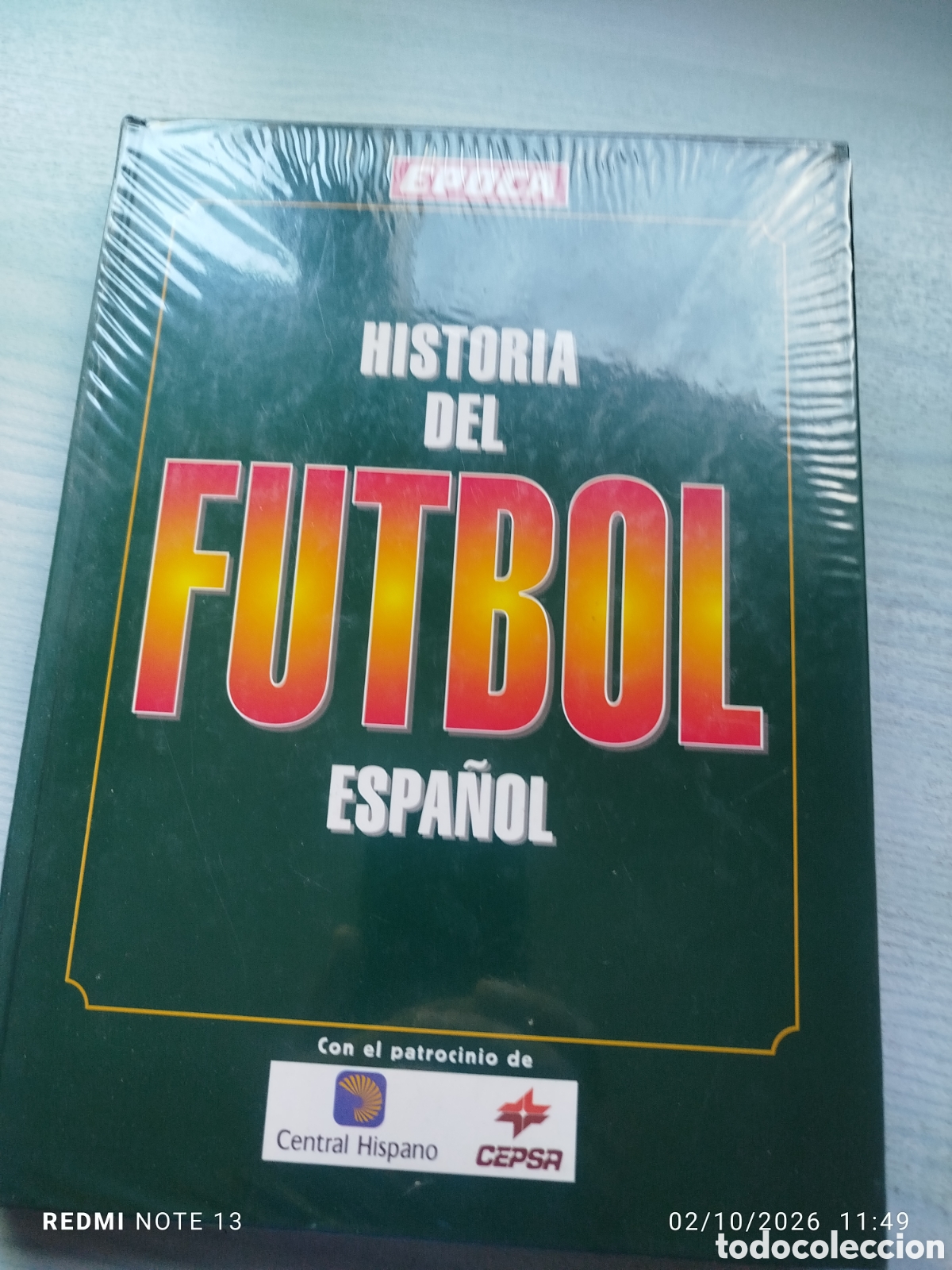 Coleccionismo deportivo: Libro historia del f&uacute;tbol espa&ntilde;ol
