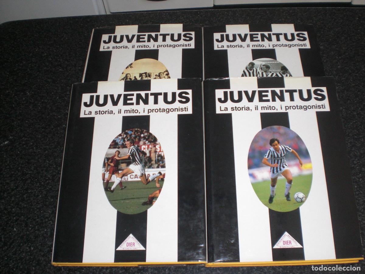 Coleccionismo deportivo: ENCICLOPEDIA JUVENTUS TUR&Iacute;N ITALIA 4 TOMOS