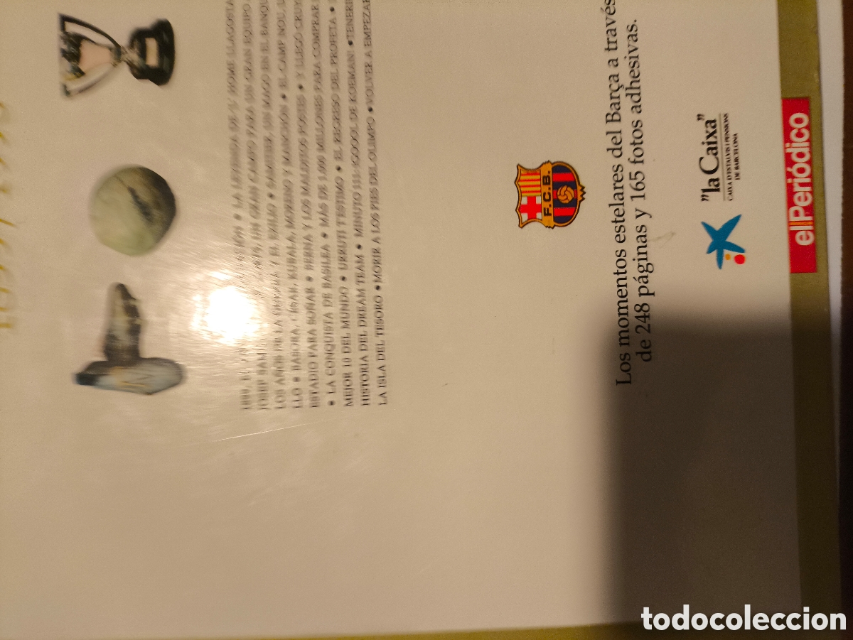 Coleccionismo deportivo: Libro de oro del Bar&ccedil;a.lote.n.90 - Foto 2
