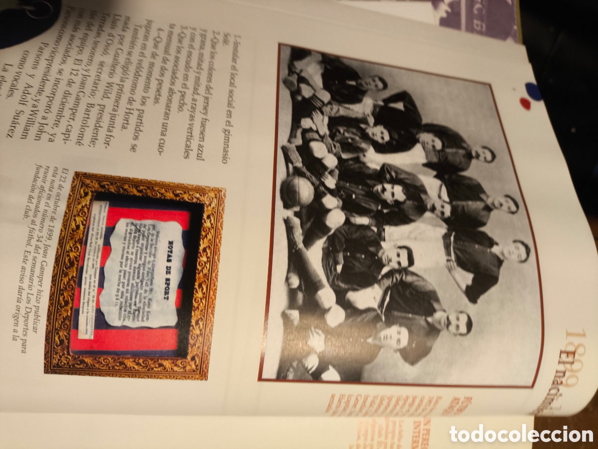 Coleccionismo deportivo: Libro de oro del Bar&ccedil;a.lote.n.90 - Foto 8