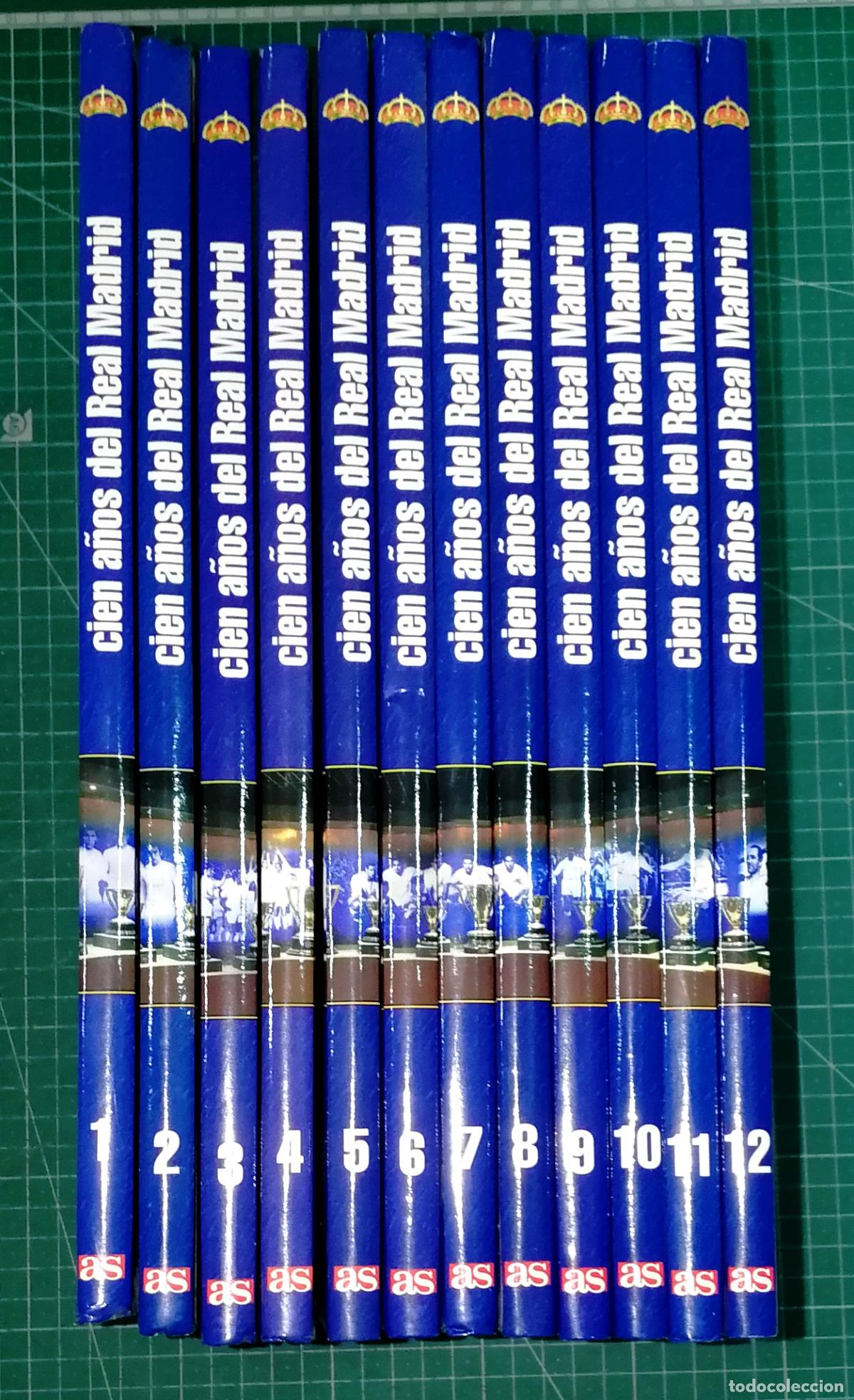 Coleccionismo deportivo: CIEN [100] A&Ntilde;OS DEL REAL MADRID (12 vol.). - Diario As, 2001