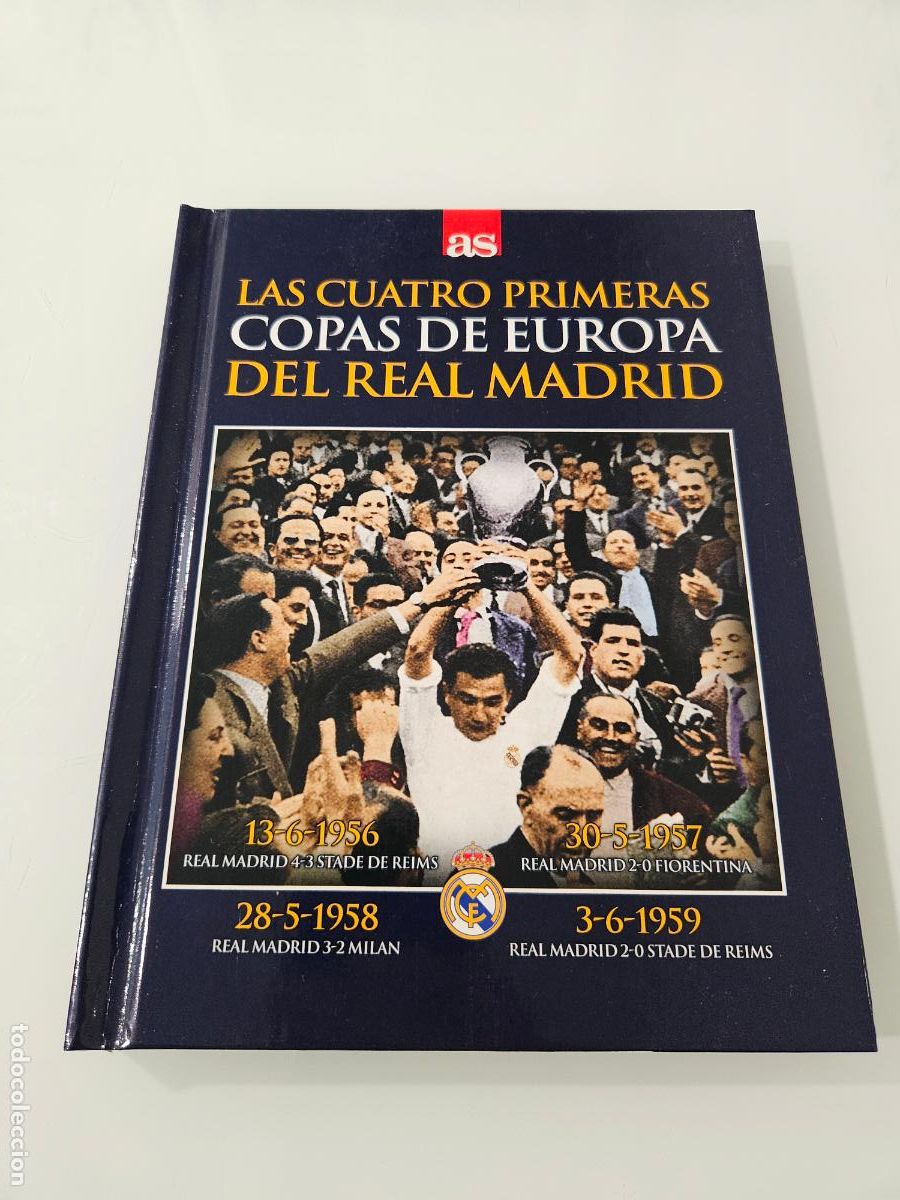 Coleccionismo deportivo: Las cuatro primeras copas de Europa del Real Madrid / Publica Diario As
