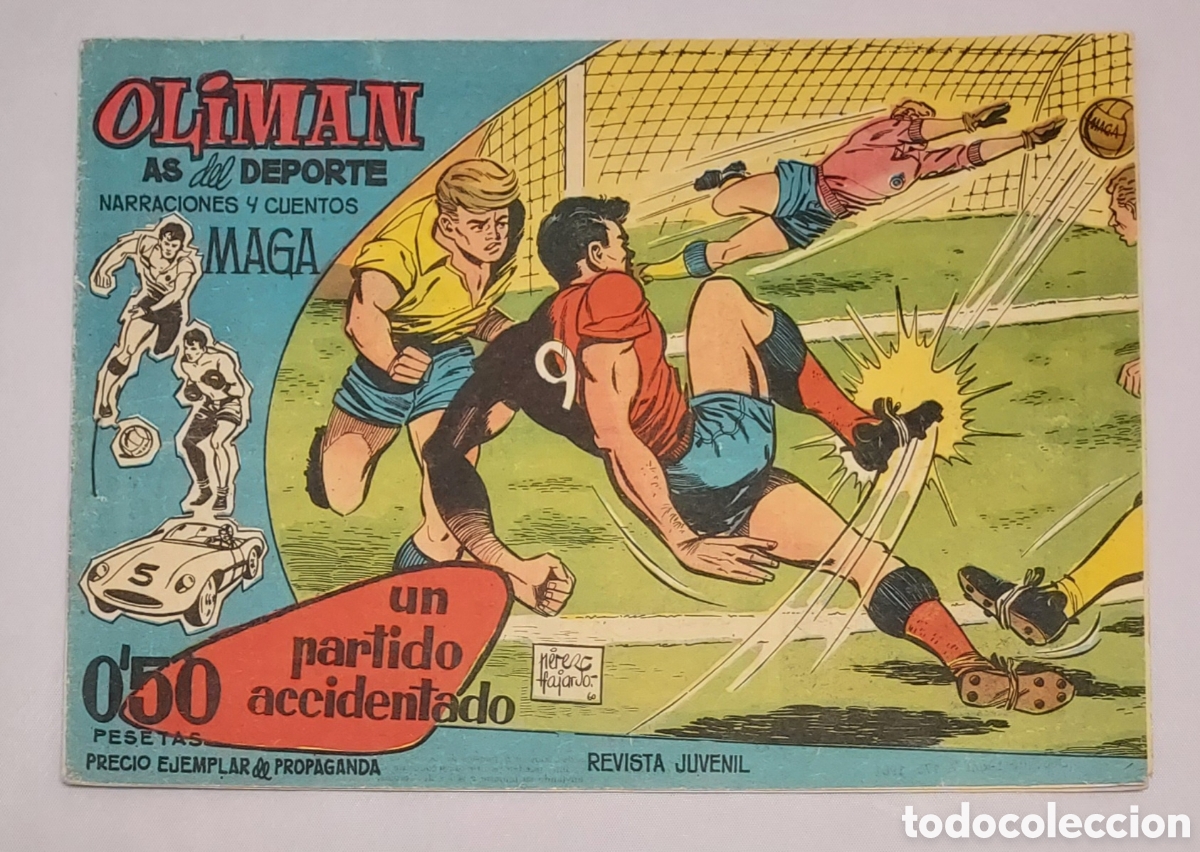 Coleccionismo deportivo: Oliman Ases del Deporte a&ntilde;o 1961 N&deg;1 Editorial Maga