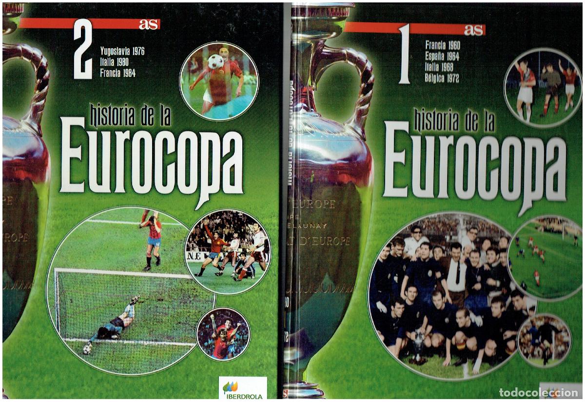 Coleccionismo deportivo: HISTORIA DE LA EUROCOPA. 4 TOMOS. &iexcl;&iexcl;COMPLETA!!. DIARIO AS, 2008.(ST/B00 RUMF)