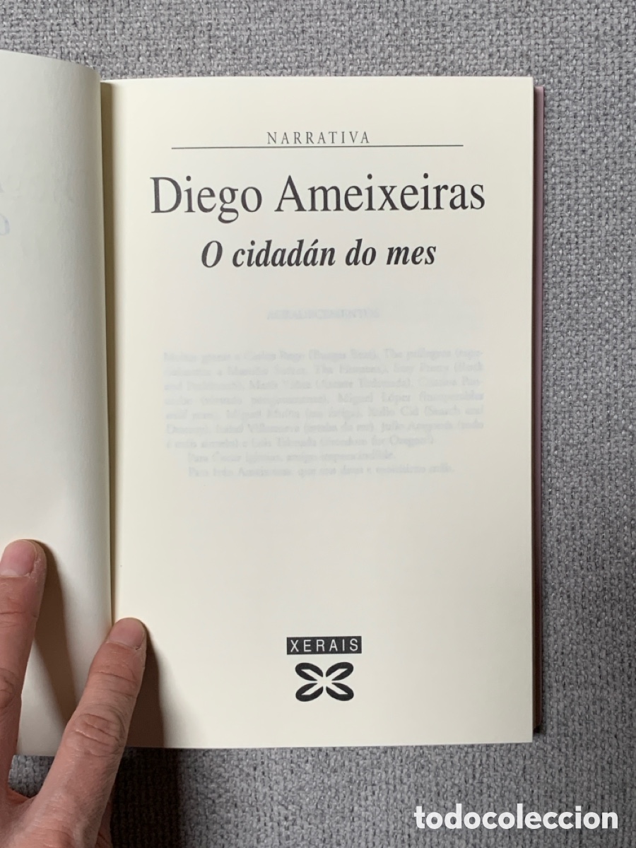 Libros: O cidad&aacute;n do mes, Diego Ameixeiras - Foto 3
