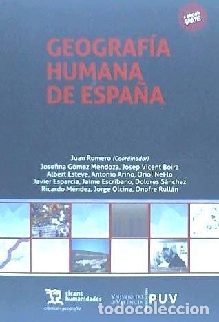 B&uuml;cher: Geograf&iacute;a humana de Espa&ntilde;a : curso de introducci&oacute;n - Romero, Juan, (coord.)