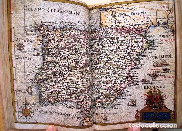 Libros: Compendium Geographicum, Texeira, c. 1660. Facs&iacute;mil, completo. Mapas - Foto 2