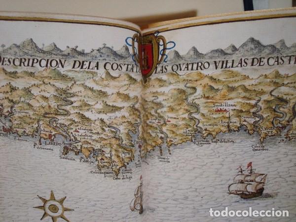 Libros: Compendium Geographicum, Texeira, c. 1660. Facs&iacute;mil, completo. Mapas - Foto 4