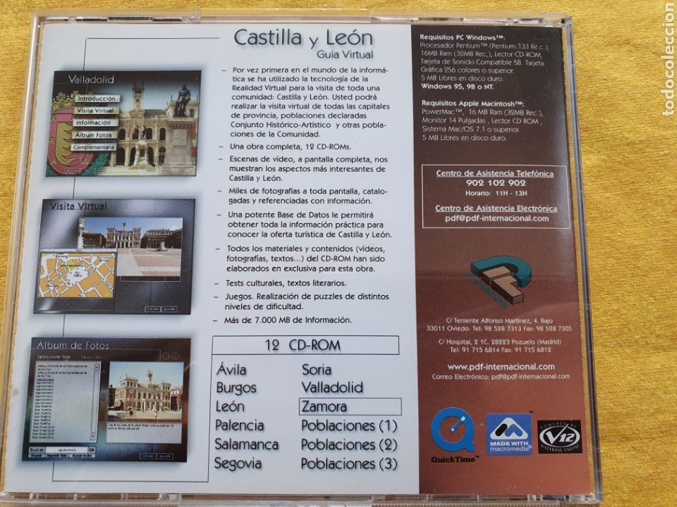 Libros: Gu&iacute;a Virtual Castilla y Le&oacute;n CD Rom - Foto 2