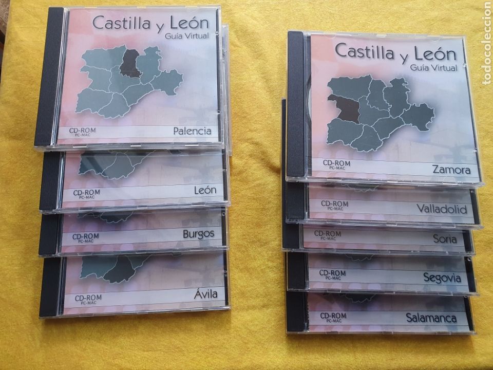 Libros: Gu&iacute;a Virtual Castilla y Le&oacute;n CD Rom - Foto 1