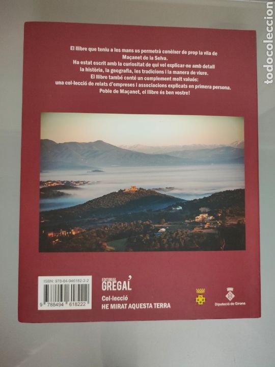 Libros: LIBRO MA&Ccedil;ANET DE LA SELVA (GIRONA) VIST DE PROP GREGAL 2016 - Foto 2