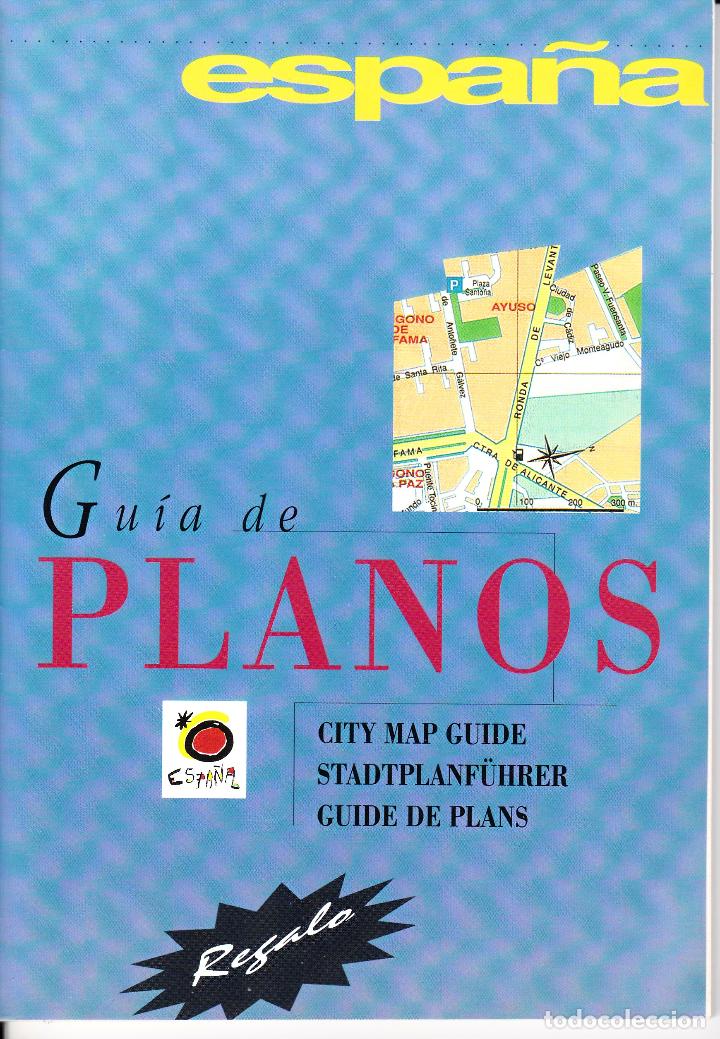 Libros: Espa&ntilde;a. Gu&iacute;a de Planos. - Foto 1
