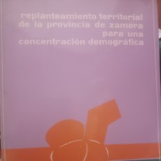 Libros: BARIBOOK 324. REPLANTEAMIENTO TERRITORIAL DE LA PROVINCIA DE ZAMORA PORFIRIO NAFRIA