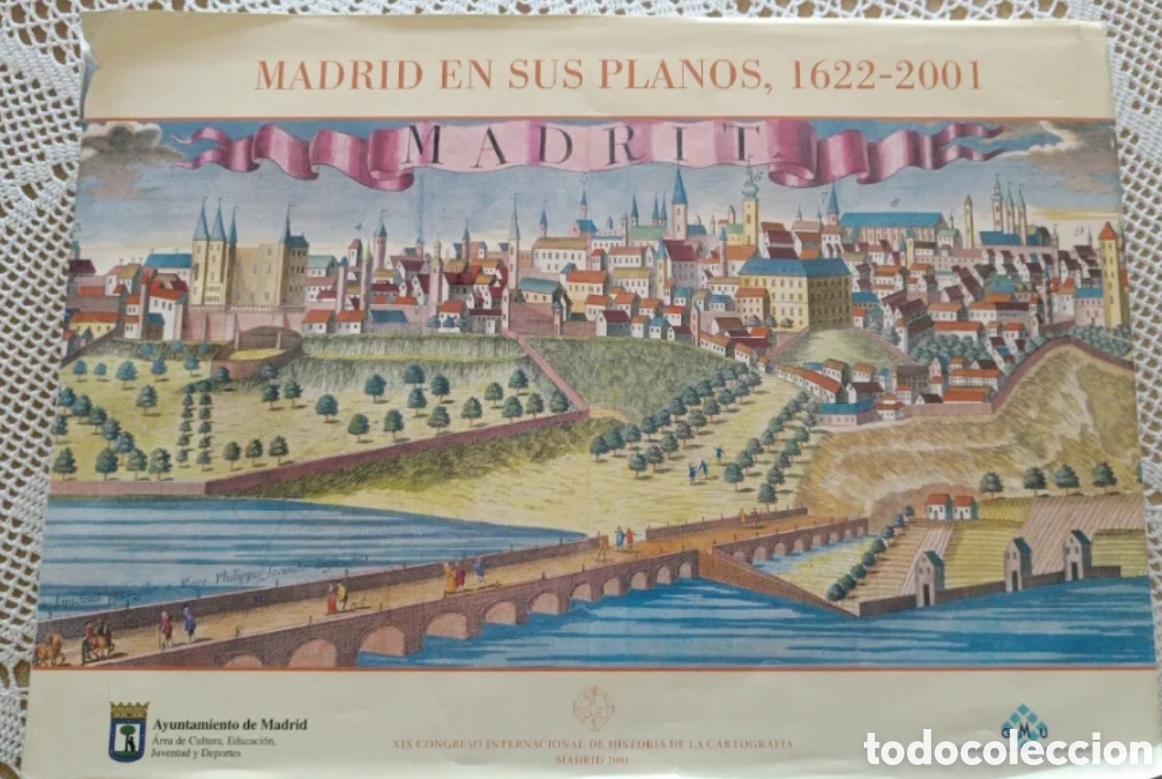 Libros: Madrid en sus planos, 1622-2001 - Foto 1