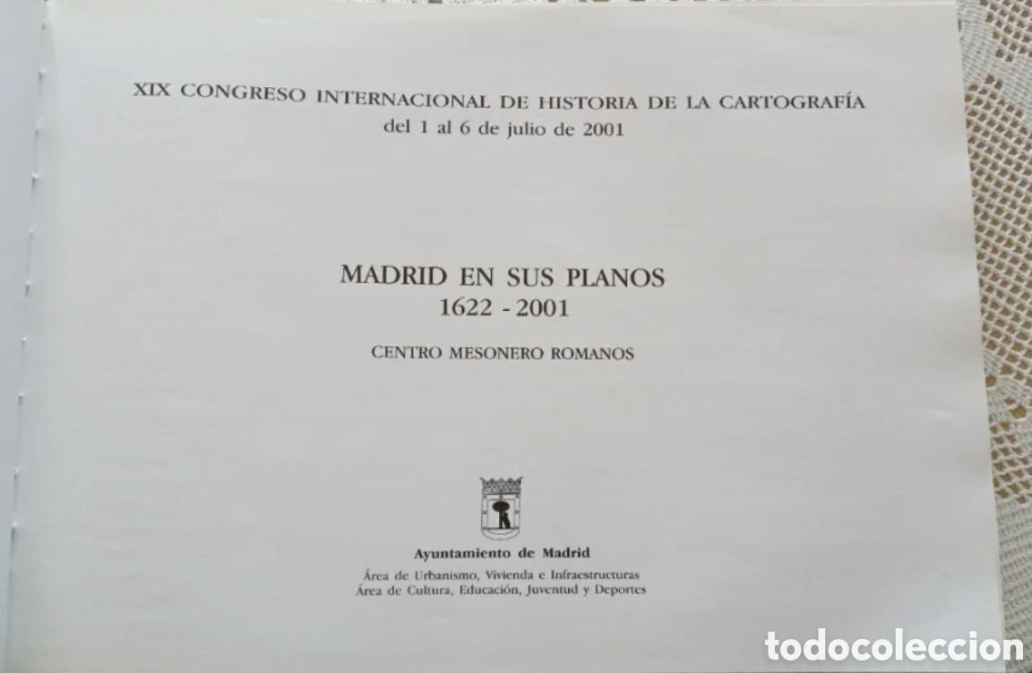 Libros: Madrid en sus planos, 1622-2001 - Foto 2