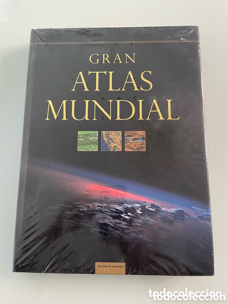 Libros: GRAN ATLAS MUNDIAL - CIRCULO DE LECTORES - 2008 en su embalaje
