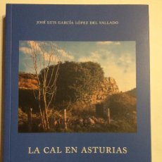 Libros: LA CAL EN ASTURIAS JOSÉ LUIS GARCÍA LÓPEZ DEL VALLADO HORNOS DE CAL CANTERAS CONSTRUCCIÓN