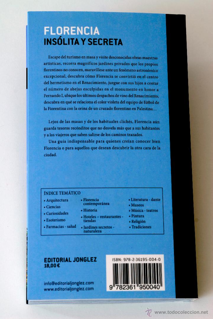 Libros: Florencia ins&oacute;lita y secreta - Foto 3