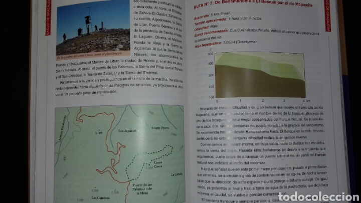 Libros: Sierra de Grazalema.Guia del excursionista. - Foto 2
