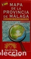 Livros: MAPA DE LA PROVINCIA DE M&Aacute;LAGA - Editorial Arguval