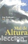 B&uuml;cher: MAL DE ALTURA: LA GRAN TRAGEDIA DEL EVEREST - Krakauer, Jon; Morillo Fort, Luis (trad.)