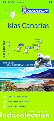 Libros: Canary Islands Zoom Map 125 - Foto 1