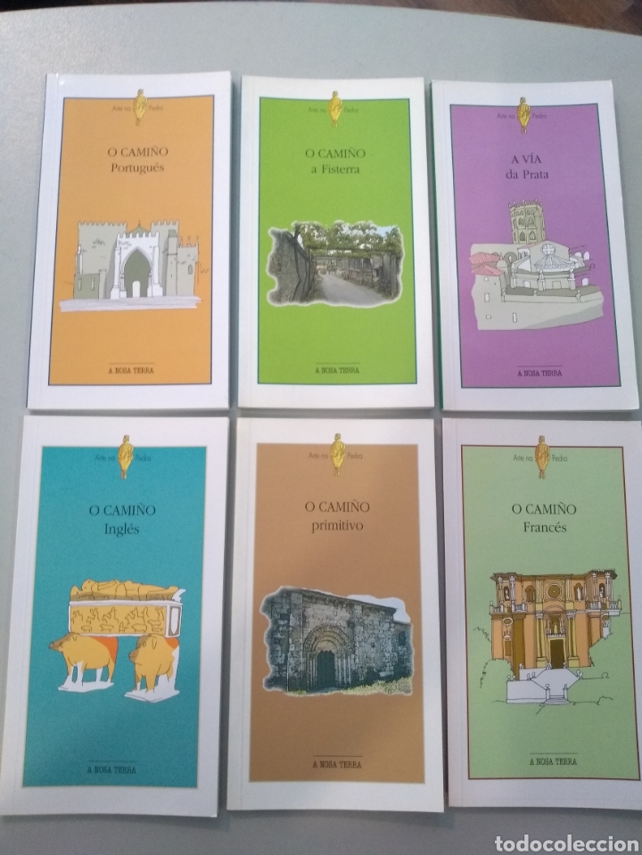 Libros: Colección Arte na Pedra do Camiño de Santiago. 6 Camiños