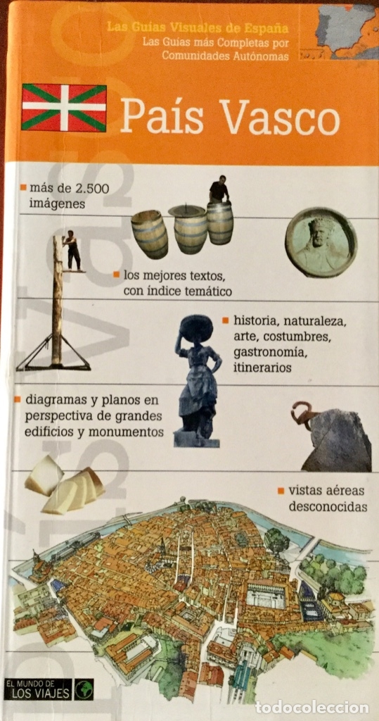 Libros: Pais Vasco.  Las guias visuales de Espa&ntilde;a. NUEVO REF: AX272 - Foto 1