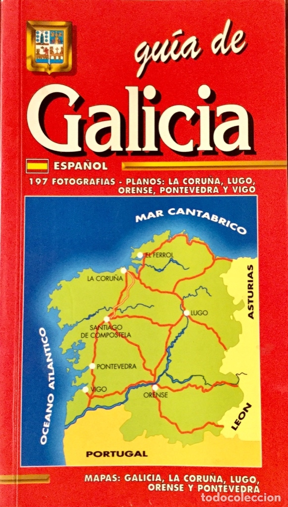 Libros: Guia de Galicia. Escudo de Oro. REF: AX275 - Foto 1