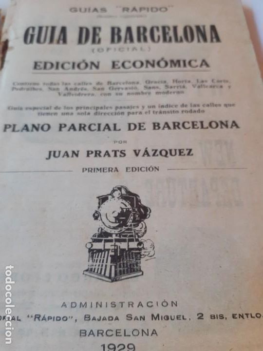 Libros: Guia Barcelona 1929 - Foto 1