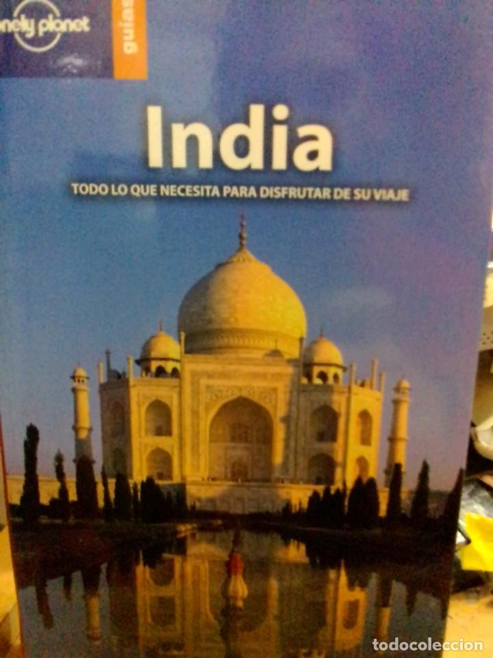 Libros: india, lonely planet gu&iacute;as. - Foto 1