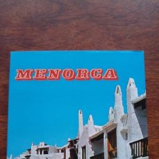 Libros: MENORCA, POR FRANCISCO TAYA PUGES. GUÍA A TODO COLOR CON FOTOGRAFÍAS DE LOS AÑOS 70.. Lote 346197178