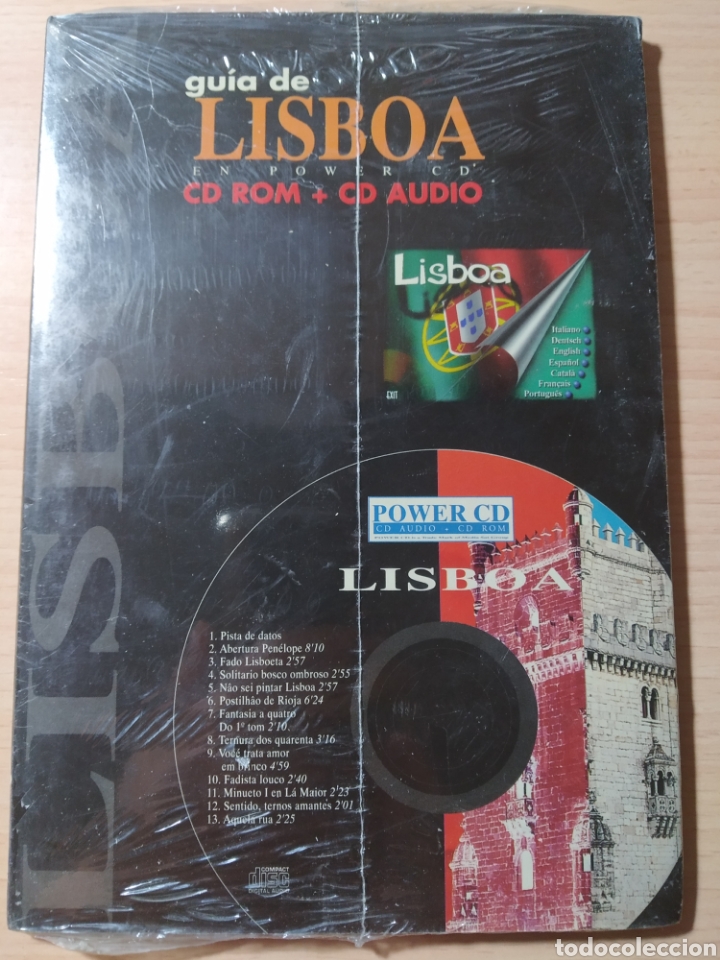 Libros: Gu&iacute;a de Lisboa. Precintado. CD ROM+CD Audio - Foto 1