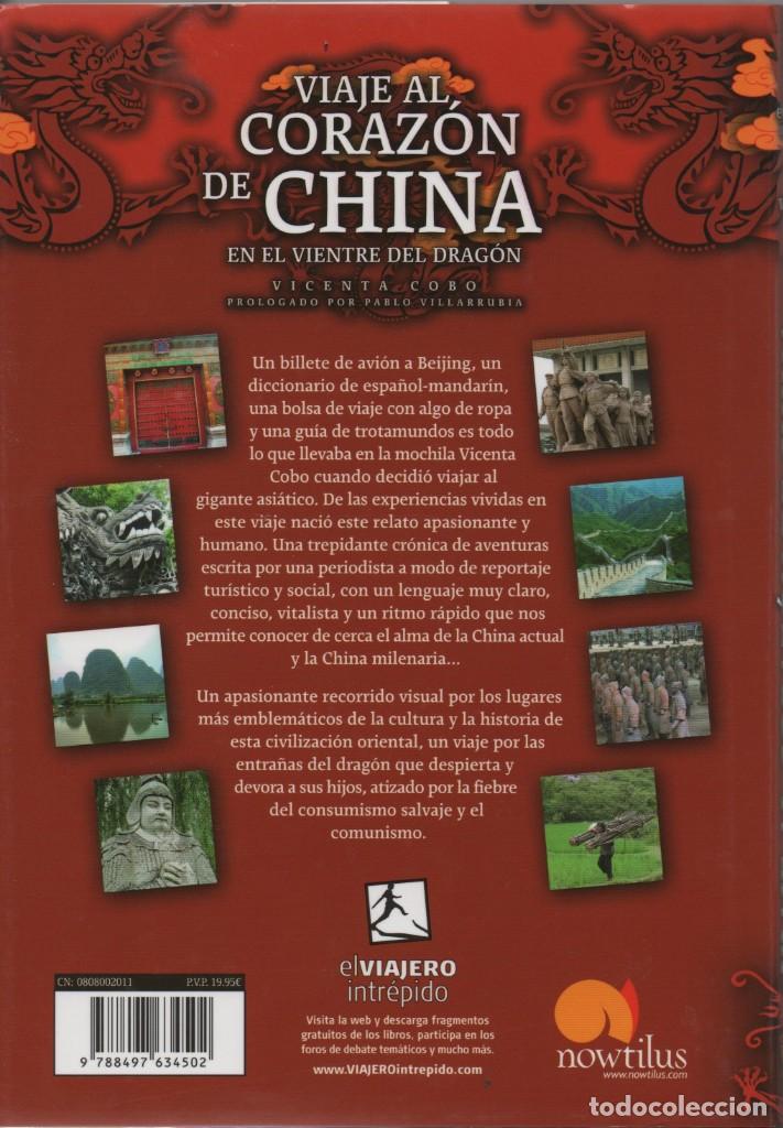 Libros: Viaje al coraz&oacute;n de China. Vicenta Cobo. Nowtilus. 2007. - Foto 2