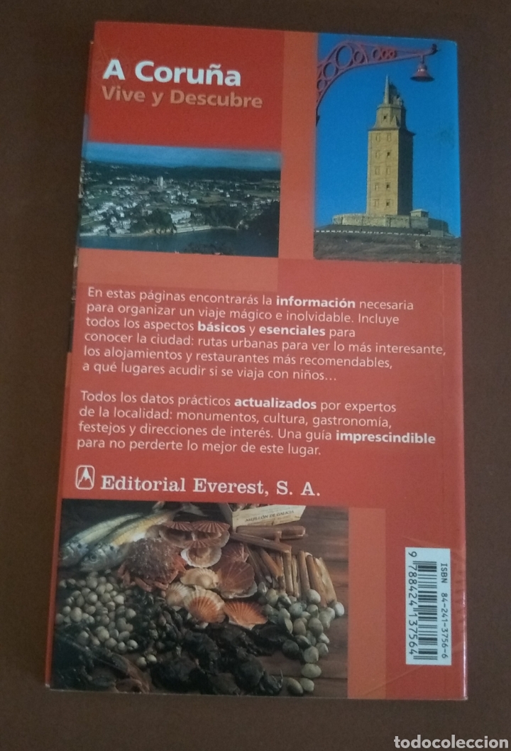 Libros: A Coru&ntilde;a. Gu&iacute;a Turistica Everest - Foto 2