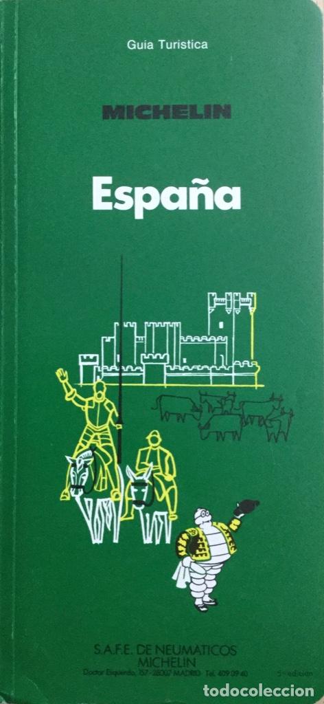 Libros: Gu&iacute;a turistica Espa&ntilde;a. Michel&iacute;n. NUEVA - Foto 1