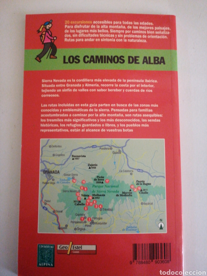 Libros: Sierra Nevada. Gu&iacute;a Los caminos de Alba - Foto 2