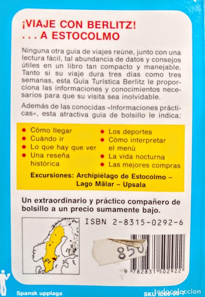Libros: E S T O C O L M O.BERLITZ - Foto 6