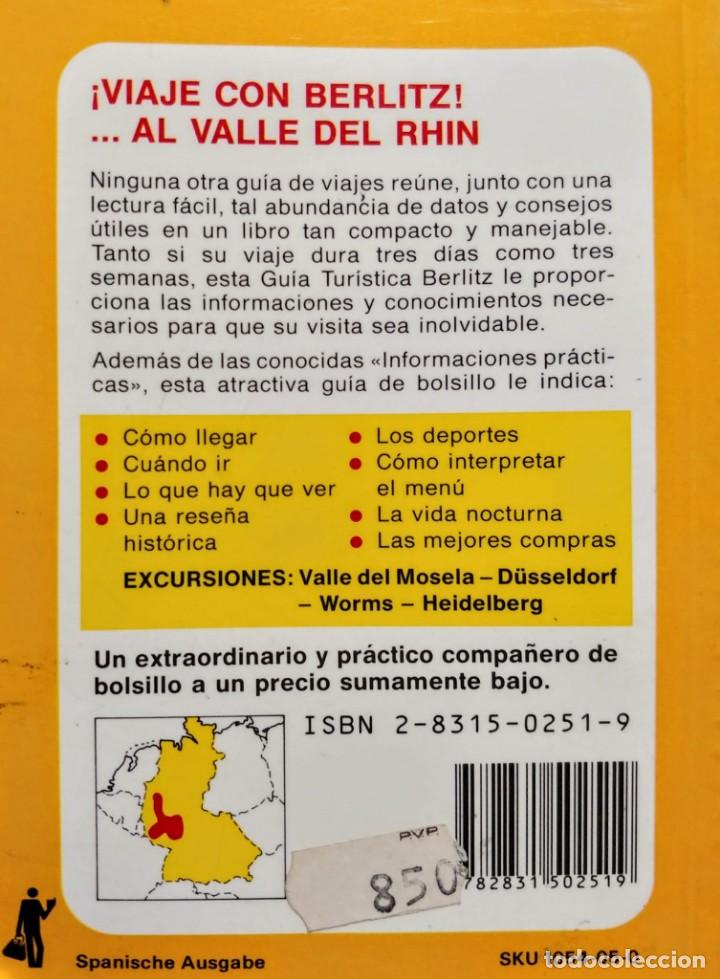 Libros: BERLITZ .VALLE DEL RHIN - Foto 5