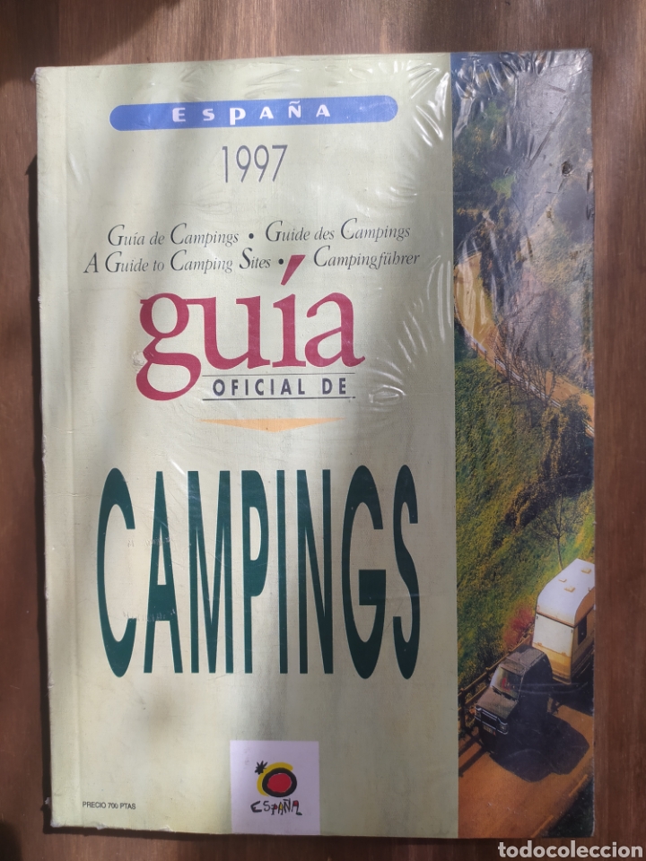Libros: Gu&iacute;a campings Espa&ntilde;a 97. Precintada - Foto 1