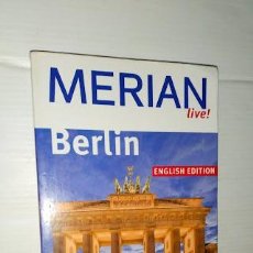 Libros: BERLIN MERIAN LIVE EDICIÓN EN INGLES 2008 CON MAPA DESPLEGABLE. Lote 307214678