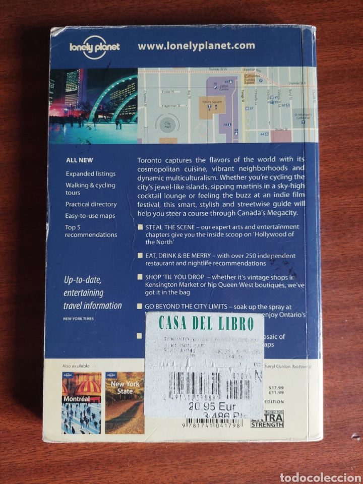 Libros: Gu&iacute;a de Toronto de Lonely Planet - Foto 3