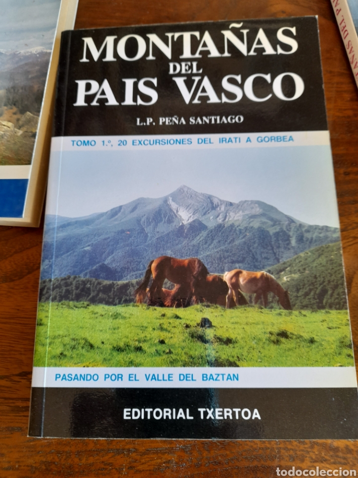 Libros: Monta&ntilde;as del Pa&iacute;s Vasco. Lote de 6 libros - Foto 2